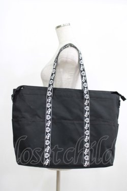画像1: Candy Stripper / ロゴテープBAG  黒 H-25-08-09-063-PU-BG-KB-ZH