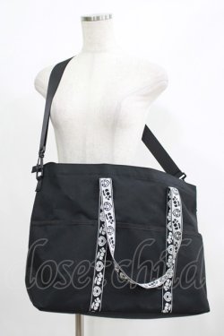 画像3: Candy Stripper / ロゴテープBAG  黒 H-25-08-09-063-PU-BG-KB-ZH