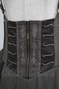 画像5: Rozen Kavalier / 天使フレームプリントサス付ロングスカート  カーキ H-25-08-09-010-OO-SK-KB-ZH