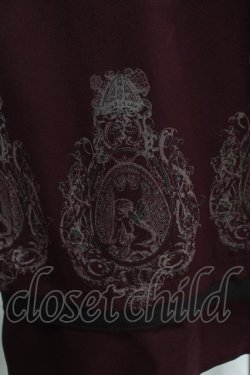 画像4: Rozen Kavalier / 天使フレームプリントサス付ロングスカート  パープル H-25-08-09-012-OO-SK-KB-ZH
