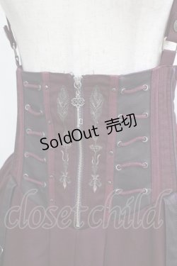 画像5: Rozen Kavalier / 天使フレームプリントサス付ロングスカート  パープル H-25-08-09-012-OO-SK-KB-ZH