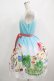 画像2: Jane Marple / Golden goose townのスクエアドレス  ブルースカイ H-25-08-09-002-JM-OP-KB-ZH (2)