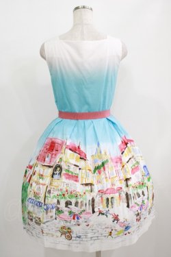 画像3: Jane Marple / Golden goose townのスクエアドレス  ブルースカイ H-25-08-09-002-JM-OP-KB-ZH