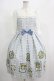 画像1: Melody BasKet / Berry galleryチュール切替ワンピース M サックス H-25-08-10-1003-LO-OP-KB-ZH (1)