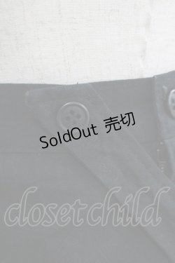 画像4: PEACE NOW / フラップ付ダメージスカート M 黒 H-25-08-10-1023-PU-SK-KB-ZH