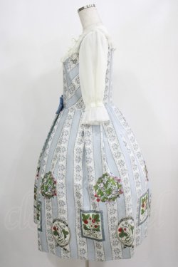 画像2: Melody BasKet / Berry galleryチュール切替ワンピース M サックス H-25-08-10-1003-LO-OP-KB-ZH