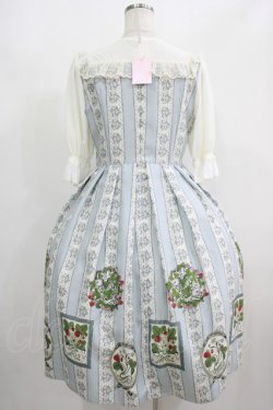画像3: Melody BasKet / Berry galleryチュール切替ワンピース M サックス H-25-08-10-1003-LO-OP-KB-ZH