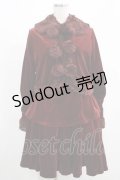 Jane Marple / ベルベットセットアップ M ボルドー H-25-08-10-1027-JM-OP-KB-ZH