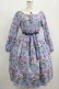 画像1: Emily Temple cute / Pansy ribbonワンピース M サックス H-25-08-10-1005-ET-OP-KB-ZH (1)