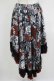 画像3: Qutie Frash / 後ろロングスカート  黒×赤 H-25-08-10-1037-QU-SK-KB-ZH (3)
