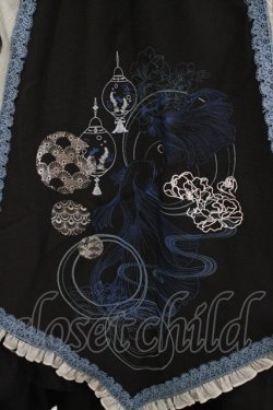 画像5: Ozz oneste / 琉金幻想スカート  黒 H-25-08-10-1039-OO-SK-KB-ZH