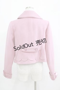 画像3: Emily Temple cute / スカラップショートコート M ピンク H-25-08-10-1040-ET-CO-KB-ZT-C046