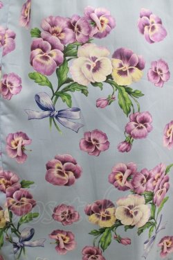 画像4: Emily Temple cute / Pansy ribbonワンピース M サックス H-25-08-10-1005-ET-OP-KB-ZH