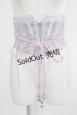 画像1: Ozz oneste / ショートコルセット  グレー H-25-11-16-005-OO-ZA-KB-ZH