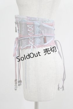 画像2: Ozz oneste / ショートコルセット  グレー H-25-11-16-005-OO-ZA-KB-ZH