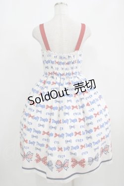 画像3: Emily Temple cute / トリプルRIBBONキャミソールワンピース M オフ H-25-08-10-1006-ET-OP-KB-ZH