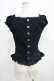 画像3: Jane Marple / バックボタンリボンブラウス M 黒 H-25-08-10-1053-JM-BL-KB-ZH (3)