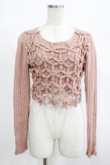 Jane Marple / クロシェニット M ベージュ H-25-08-10-1059-JM-TO-KB-ZH