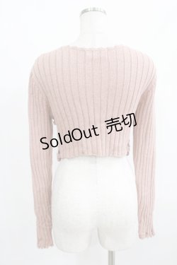 画像3: Jane Marple / クロシェニット M ベージュ H-26-01-09-018-JM-TO-KB-ZH