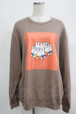 画像1: merry jenny / miffyスクエアトレーナー  モカ H-25-08-10-1063-LO-TO-KB-ZH