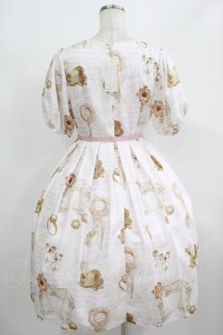 画像3: Leur Getter / Jewel Brooch袖付ワンピース M ピンク H-25-08-10-1007-LU-OP-KB-ZH