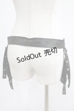 画像3: Qutie Frash / フラップベルト  ブラック×カーキ H-25-08-10-1068-QU-ZA-KB-ZH