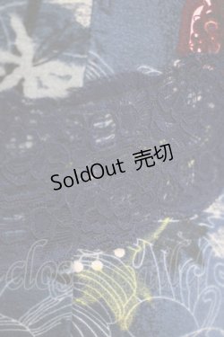 画像4: Ozz oneste / プリント切替チュニックワンピース  ネイビー H-25-08-10-1013-OO-OP-KB-ZH