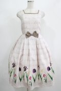 Melody BasKet / Classy Tulipsジャンパースカート M ピンク H-25-08-10-1002-LO-OP-KB-ZH