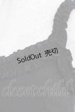 画像4: Jane Marple / フリルキャミソールワンピース M 黒 H-25-08-10-1019-JM-OP-KB-ZH