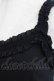 画像4: Jane Marple / フリルキャミソールワンピース M 黒 H-25-08-10-1019-JM-OP-KB-ZH (4)