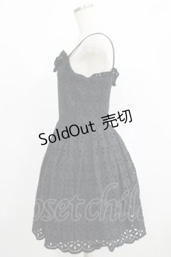 画像2: Jane Marple / アイレットレースサンドレス M 黒 H-25-08-10-1022-JM-OP-KB-ZH