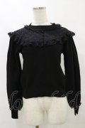 mille fille closet by LODISPOTTO / Retro Sweetハイネックニット M ブラック H-25-08-11-056-LO-TO-NS-ZH