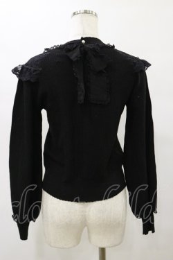 画像2: mille fille closet by LODISPOTTO / Retro Sweetハイネックニット M ブラック H-25-08-11-056-LO-TO-NS-ZH