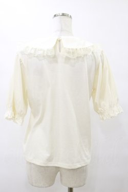 画像2: m petit by misako / NINA'sコラボ襟付きプルオーバー M 生成り H-25-08-11-057-LO-TO-NS-ZH