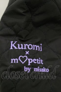 画像3: m petit by misako / クロミタフタハートキルトジャケット LL ブラック H-25-08-11-062-LO-JA-NS-ZH