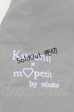 画像3: m petit by misako / クロミタフタハートキルトジャケット LL ブラック H-25-08-11-062-LO-JA-NS-ZT0813