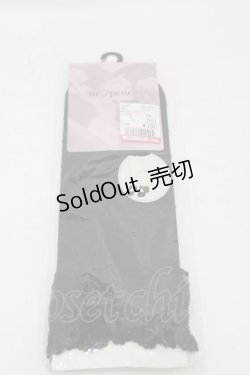 画像1: m petit by misako / AMCSシアーハートレース  ブラック H-25-08-11-009-LO-ZA-NS-ZH