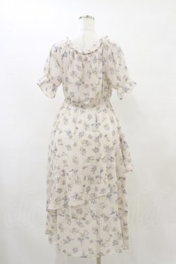 画像2: LODISPOTTO / 花柄シフォンワンピース M アイボリー H-25-08-11-068-LO-OP-NS-ZH