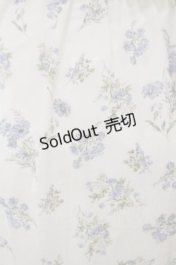 画像3: LODISPOTTO / 花柄シフォンワンピース M アイボリー H-25-08-11-068-LO-OP-NS-ZH