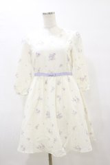 LODISPOTTO / 花柄ワンピース M オフ H-25-08-11-069-LO-OP-NS-ZH