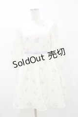 LODISPOTTO / 花柄ワンピース M オフ H-25-08-11-069-LO-OP-NS-ZH
