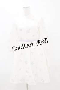 LODISPOTTO / 花柄ワンピース M オフ H-25-08-11-069-LO-OP-NS-ZH