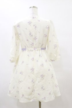 画像2: LODISPOTTO / 花柄ワンピース M オフ H-25-08-11-069-LO-OP-NS-ZH