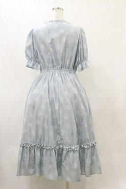画像2: m petit by misako / AOKハナガラスクエアワンピース L サックス H-25-08-11-073-LO-OP-NS-ZH