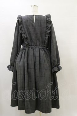 画像2: m petit by misako / チェックワンピース LL グレー H-25-08-11-074-LO-OP-NS-ZH