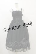 Angelic Pretty / Cinema Ladyジャンパースカート Free ブラック H-25-08-11-077-AP-OP-NS-ZH