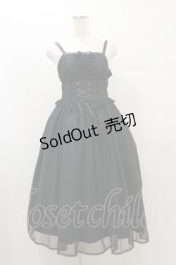 画像1: Angelic Pretty / Cinema Ladyジャンパースカート Free ブラック H-25-08-11-077-AP-OP-NS-ZH