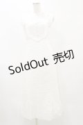 an another angelus / レース使いコットンリップルナローワンピース Free OFFWHITE H-25-08-11-081-CA-OP-NS-ZH
