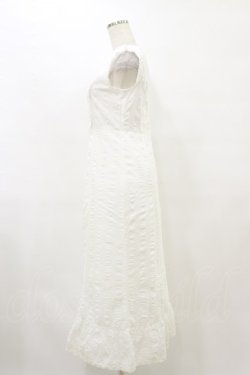 画像3: an another angelus / レース使いコットンリップルナローワンピース Free OFFWHITE H-25-08-11-081-CA-OP-NS-ZH