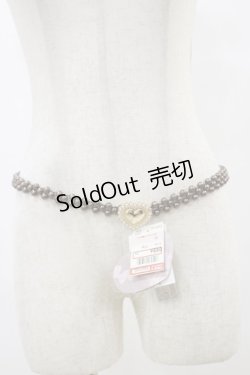 画像1: m petit by misako / TT*AMハートPLベルト  ブラウン H-25-08-11-013-LO-ZA-NS-ZH